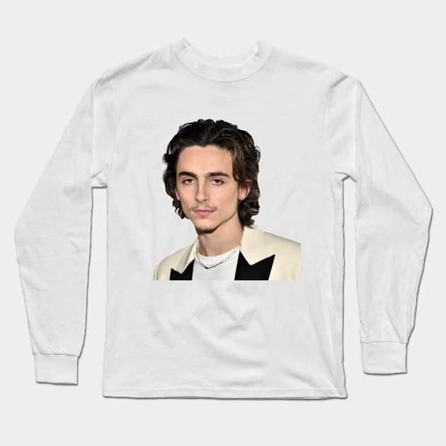 Thimotée Chalamet Long Sleeve T-Shirt by ghjura